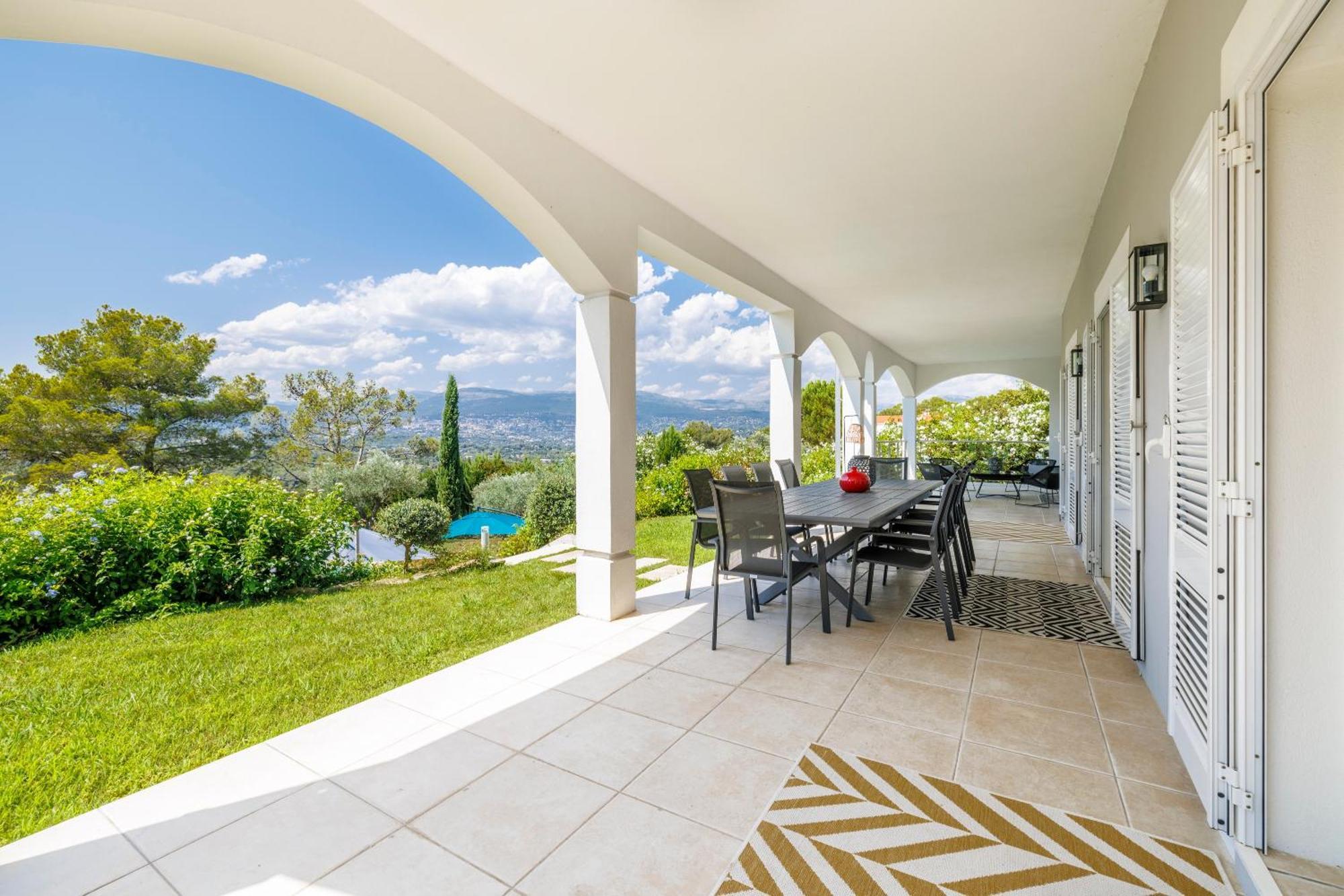 Villa Athena - Villa Dexception Vue Montagne Mougins Exterior photo